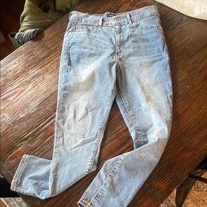 Light Blue Denim Jeans express size 10R women’s